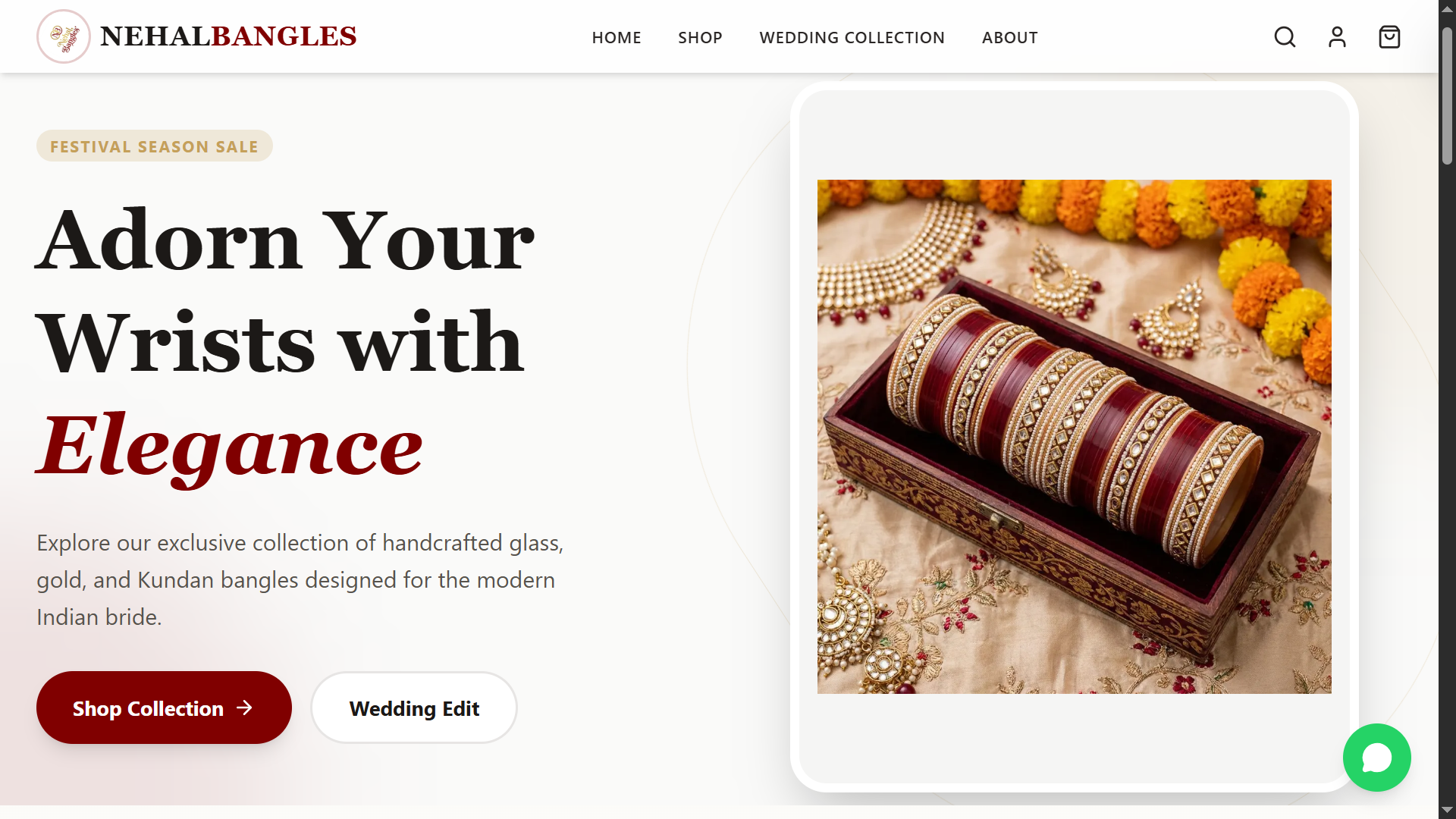 Nehal Bangles slide 1